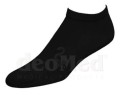 Krótkie skarpetki( stopki) bezszwowe MINI BAMBOO z przędzy z bambusa czarne