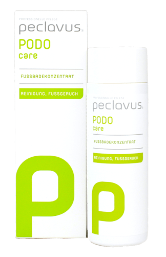 Oczyszczający koncentrat do kąpieli stóp peclavus® PODOcare 150 ml