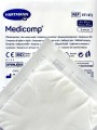 Sterylne kompresy włókninowe 7,5 x 7,5cm, Medicomp, 25x2 (50szt) Hartmann