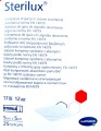 Kompresy jałowe STERILUX , 5x5 cm 12 warstwowe, gazowe, 17 nitkowa, Hartmann, opakowanie