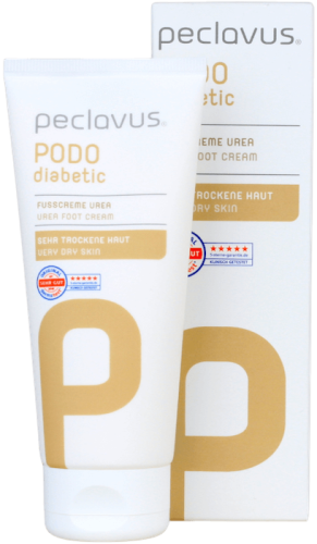 urea 1.pngPeclavus® PODOdiabetic krem do stóp z mocznikiem, 100 ml tubka i opakowanie