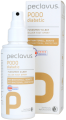 Peclavus® PODOdiabetic spray do stóp z mikrosrebrem, 150 ml  opakowanie i spray