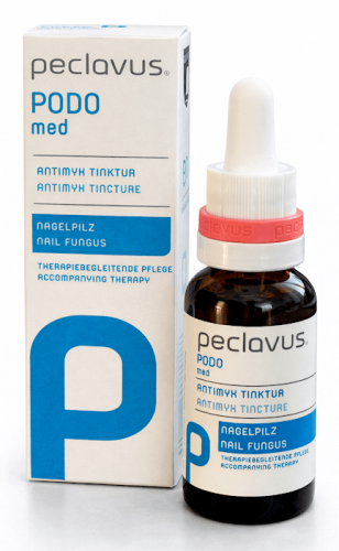 Przeciwgrzybicza tynktura AntiMYX z piroktonem olaminy, peclavus® PODOmed, 20 ml