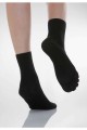 RelaxSan  skarpety pięciopalcowe ze srebrem  X-static czarne