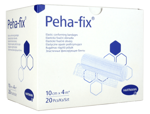 Peha-fix (dawniej Peha-crepp) Opaska podtrzymująca 10cm x 4m opakowanie 20szt